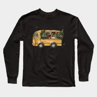 Christmas bus Long Sleeve T-Shirt